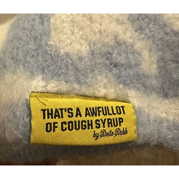 THATS A AWFUL LOT OF COUGH SYRUP - Alpaca Beanie - Powder Blue - New - Picture 2 of 4
